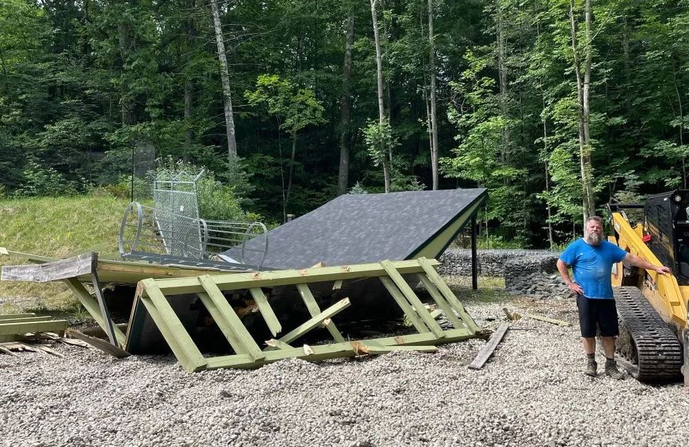 Vermont Forces Destruction of Shooting Range