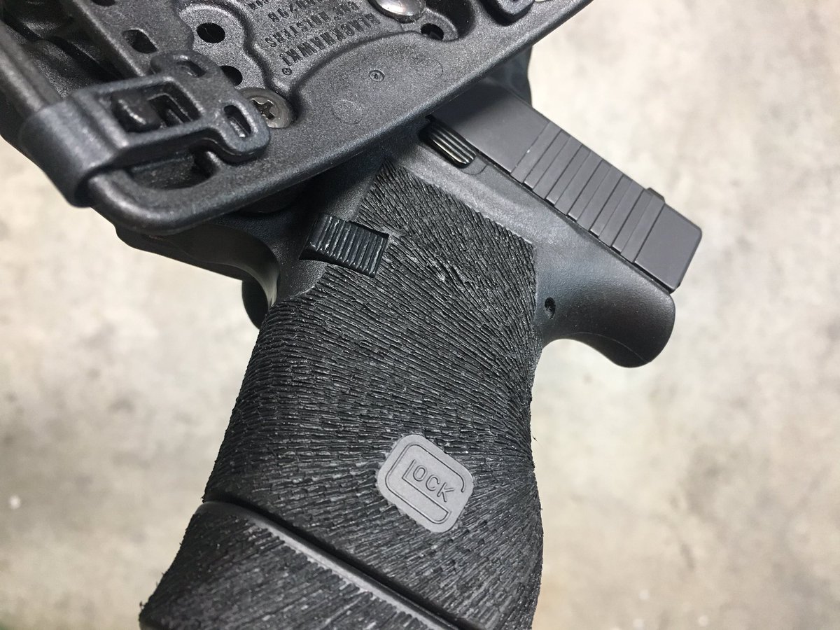 Glock Stippling Tutorial: Easiest Pattern for Beginners. DIY Tips and  Techniques. 