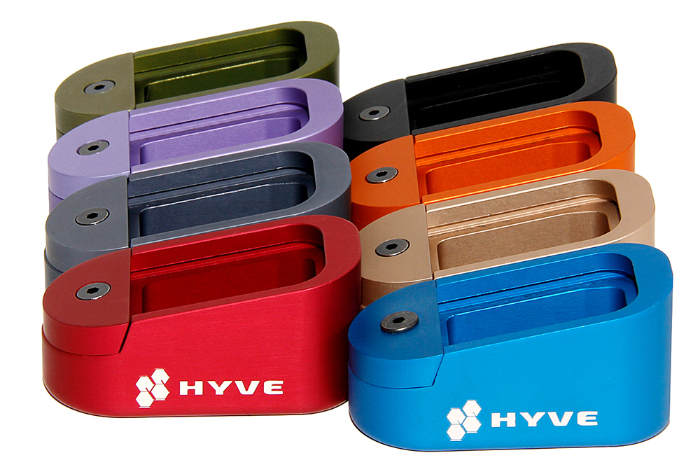 Hyve extension base plates for Glock handguns Hyve extension base plates for Glock handguns